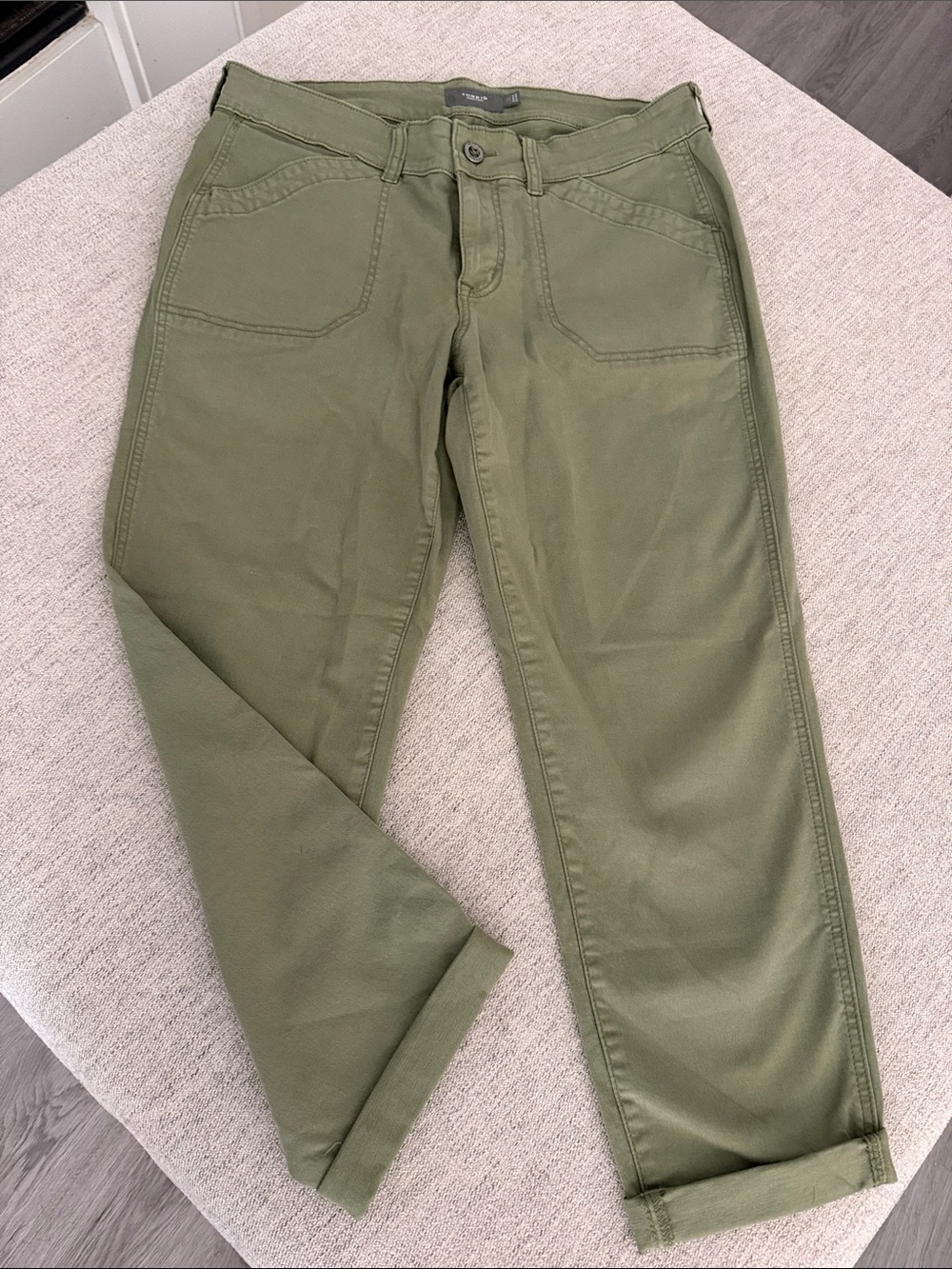 torrid Olive Utility Straight Pants